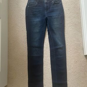 New York and Company High Rise Blue Skinny Jeans